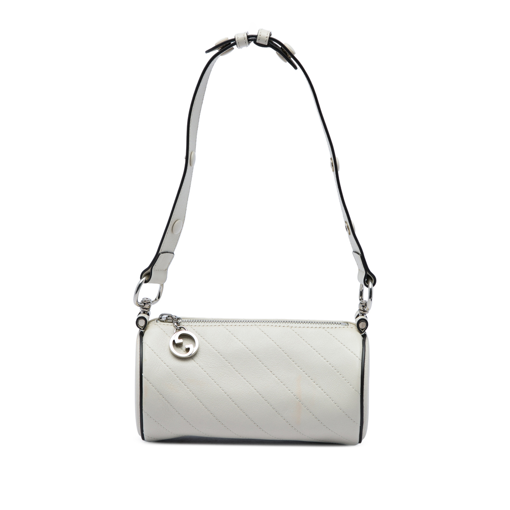Pre-Loved Gucci Mini Calfskin Blondie Barrel Shoulder Bag